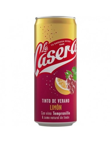 Tinto de verano LA CASERA con limón 33cl.
