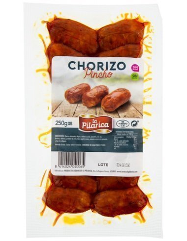 [699] Chorizo pincho dulce Pilarica 250gr.
