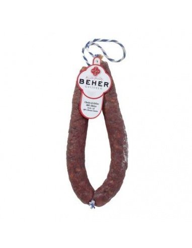[469] Chorizo Herradura 100% ibérico de bellota Beher 500gr.