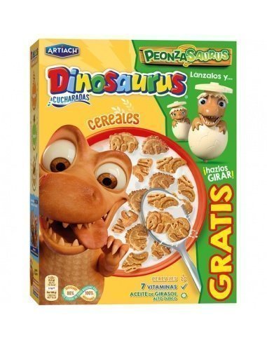[702] Galletas a cucharadas con cereales y 7 vitaminas Dinosaurus 320 g