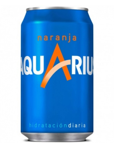 Aquarius naranja 330ml.