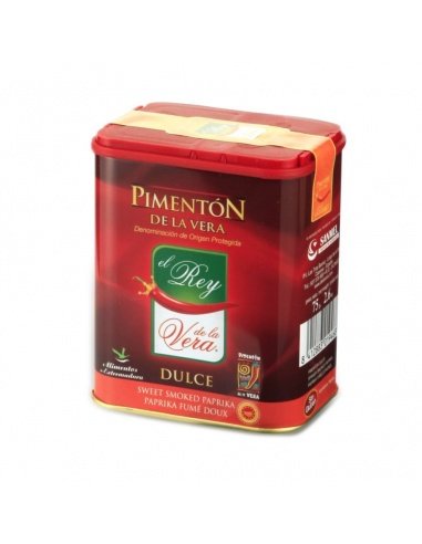 Pimentón El Rey D.O. de la VERA dulce 75gr.