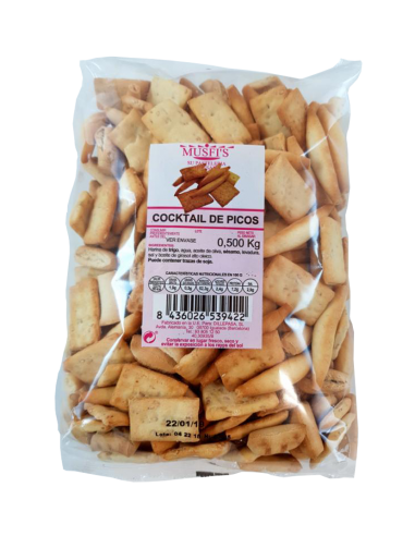 [726] Cocktail de picos de pan MUSFI'S 500gr.