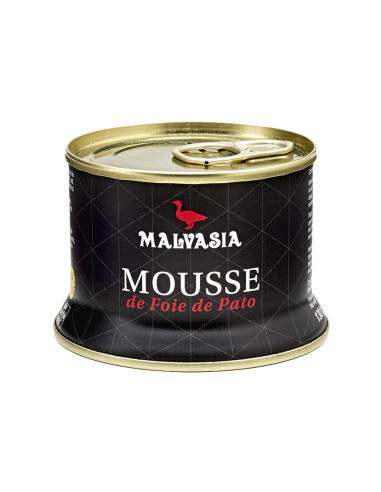 Mousse de Foie Gras de Pato “Malvasia” lata 130 gr.