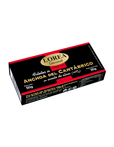 [828] Anchoa del Cantábrico en aceite de oliva 50gr.