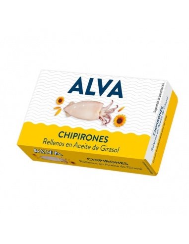 Chipirones rellenos en aceite de girasol 111gr