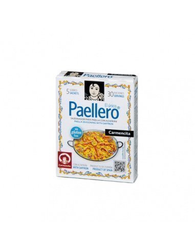 [216] Paellero con azafrán 30 raciones, 100% Natural.