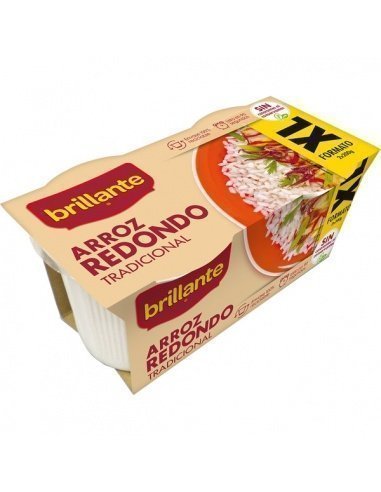 [764] Arroz Brillante redondo cocido 2x200 g.