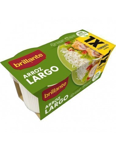[765] Arroz Brillante largo cocido 2x200 g.