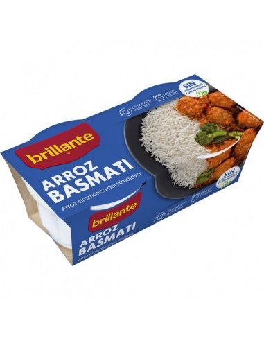 [766] Arroz Brillante basmati cocido 2x125 g.