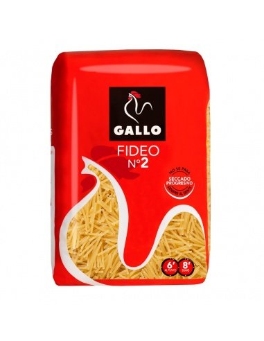 Fideo 2 GALLO paquete 250 grs.