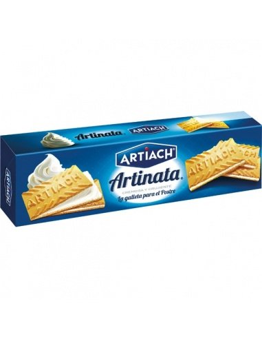 [68] ARTIACH Artinata galletas de barquillo rellenas de nata.