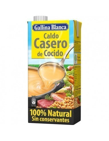 Caldo casero de cocido "Gallina Blanca" 1L.