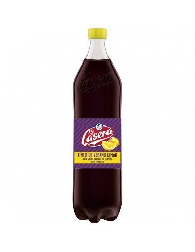 [996] Tinto de verano LA CASERA con limón 1,5L.