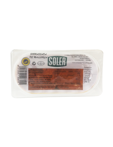 [354] Sobrasada SOLER Dulce de Mallorca Tarrina 150gr.