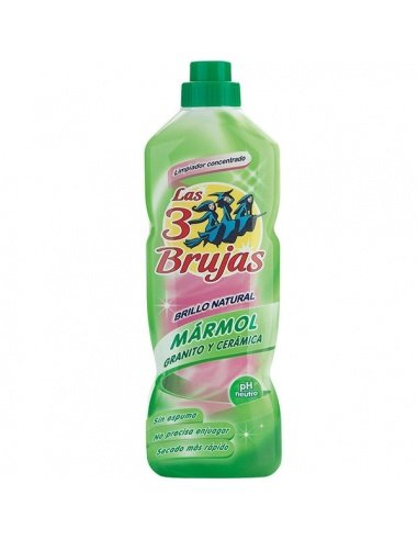 [604] Marmor-, Granit- und Keramikbodenreiniger PH Neutral Las Tres Brujas 1L.