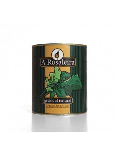 Grelos al natural A ROSALEIRA bote 800 grs.