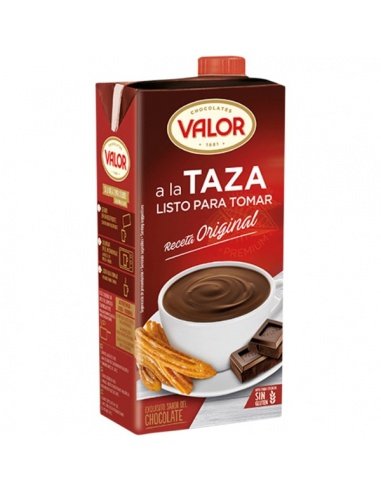 [379] VALOR Flüssigschokolade trinkfertig glutenfrei 1l.