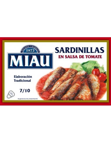 Kleine Sardinen in Tomatensauce 7-10 90gr