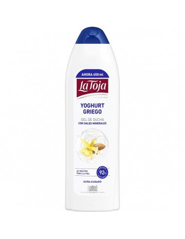 [409] Gel LA TOJA Yogurt Griego 550 ml.