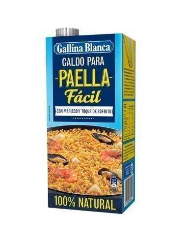Caldo para paella fácil "Gallina Blanca" 1L.