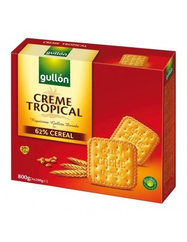 [169] Galletas GULLON Creme Tropical caja 800 gr.