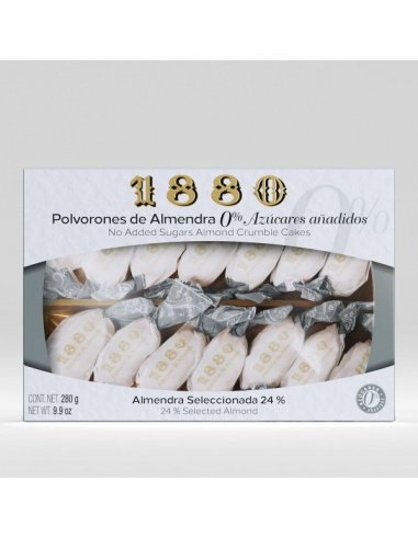 [679] Polvorones Artesanos 0% Azúcares Añadidos 1880 280g