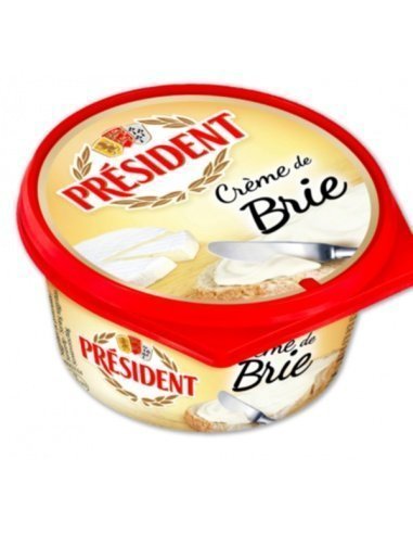 [611] Crema queso Brie PRESIDENT 125gr.