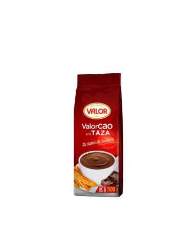 Chocolate en Polvo VALOR a la taza Sin Gluten 500gr.